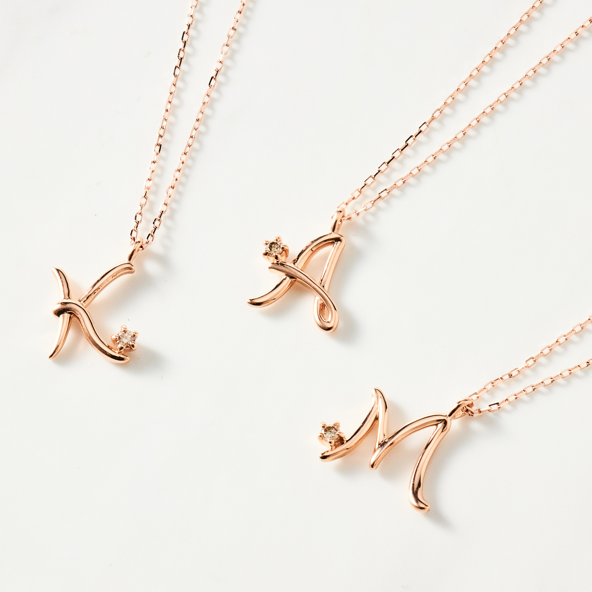 Canal 4℃オリジナルベア&イニシャルネックレスセット | Canal4