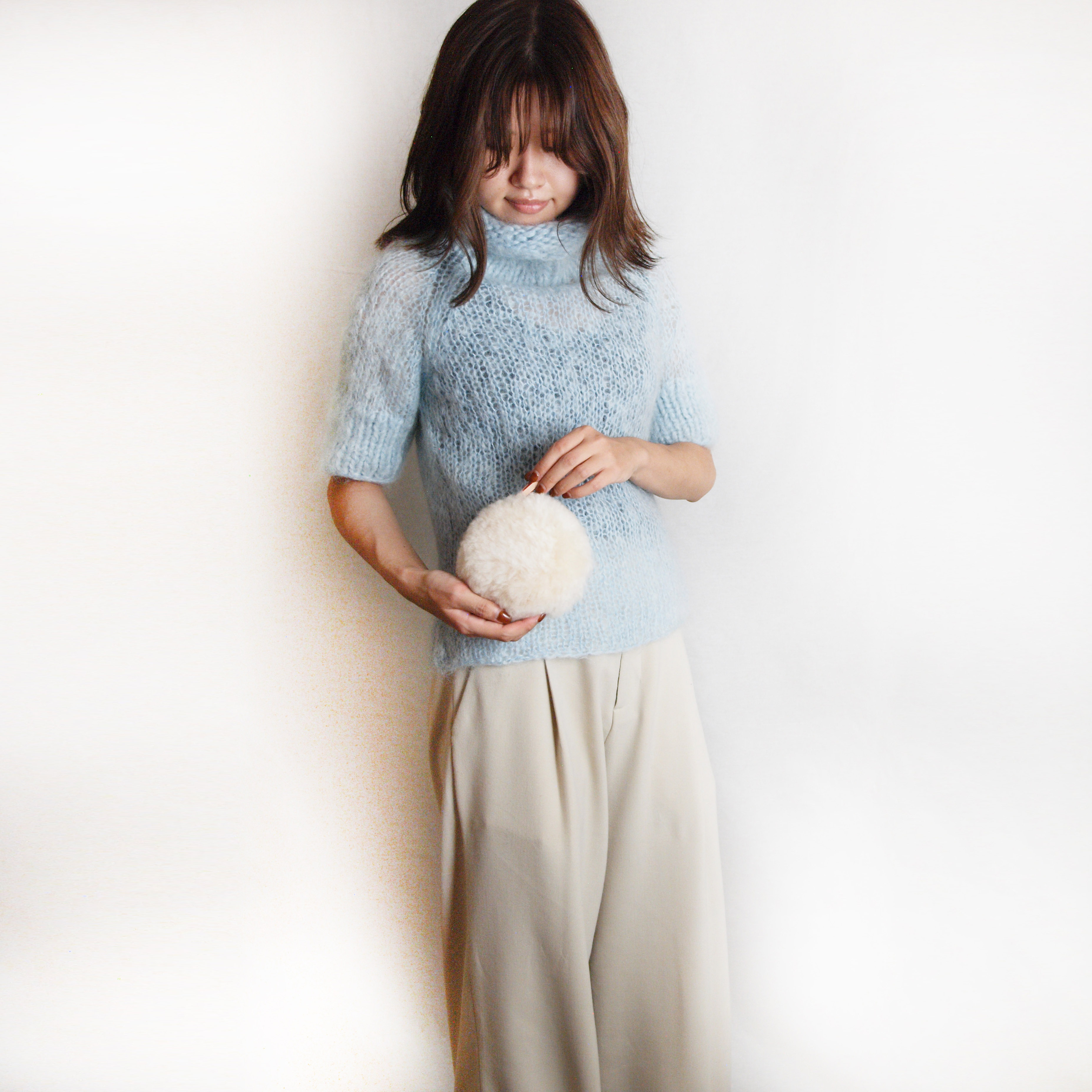 【タンプ限定/ギフトBOX】ムートンポーチ＆リップ美容液セット