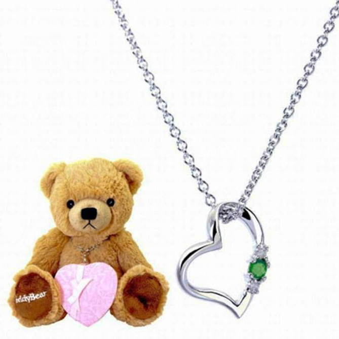 【イニシャルモチーフ！】ラブハートネックレス＆リップグロス&フラワーセット