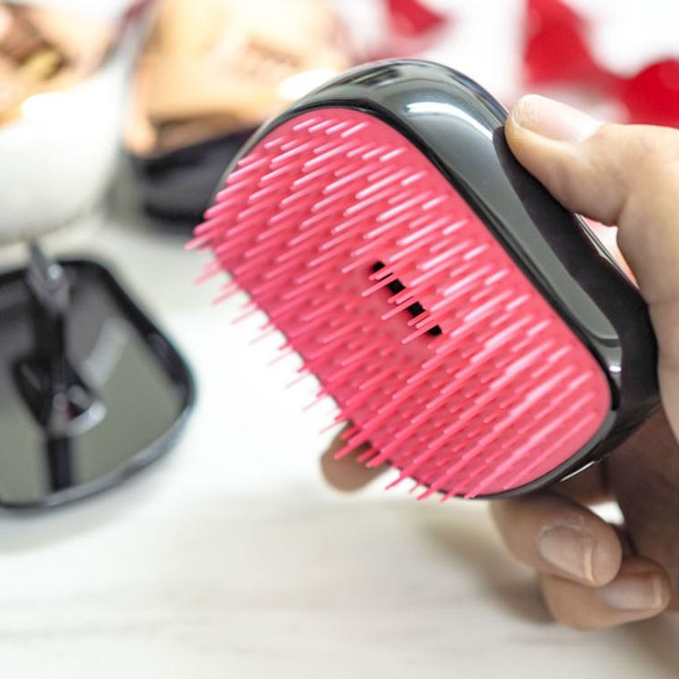 【ボックスラッピング付き/名入れ】ブラシ&ヘアオイル ヘアケア2点セット