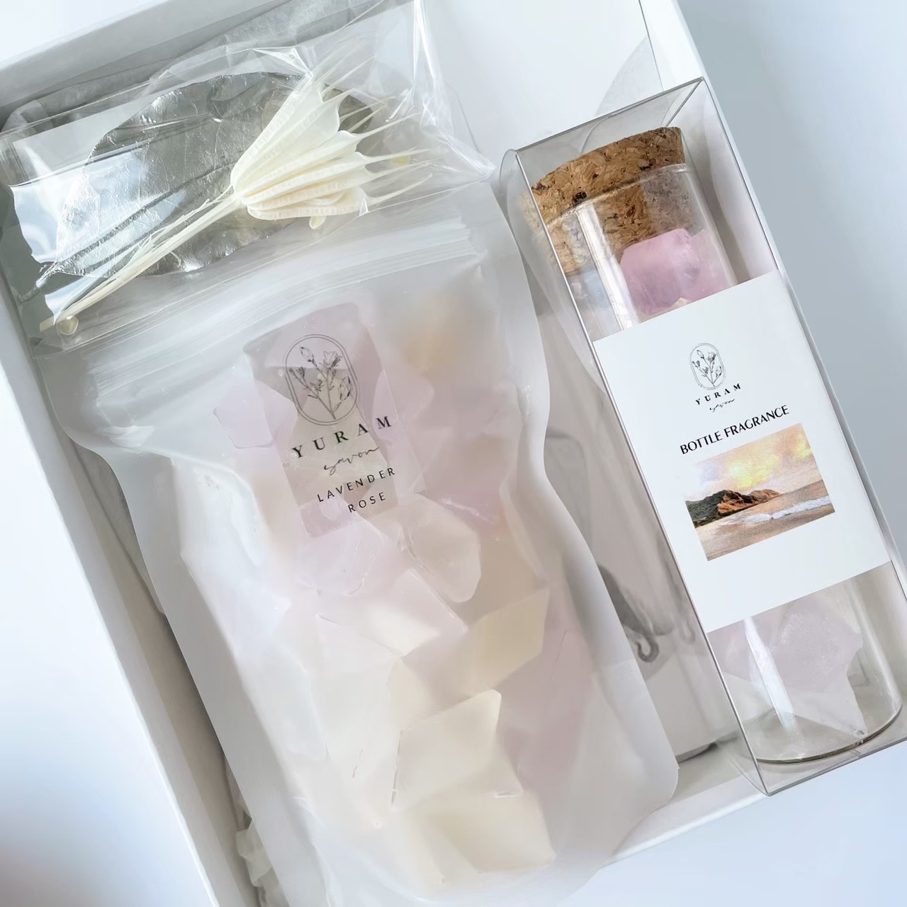 Savon fragrance×Bottle fragrance SET | YURAM（ユラム）のプレゼント・ギフト通販 | TANP（タンプ）