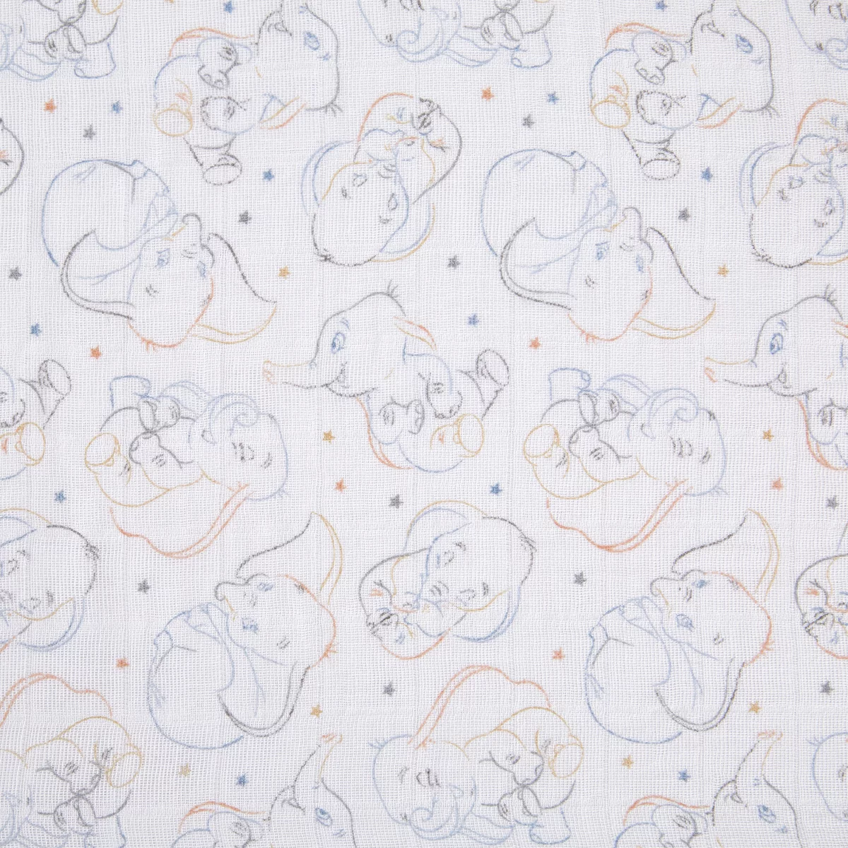 【my darling dumbo】MUSLIN SNAP BIBS : 3-PACK（ディズニー スタイ 3枚セット）