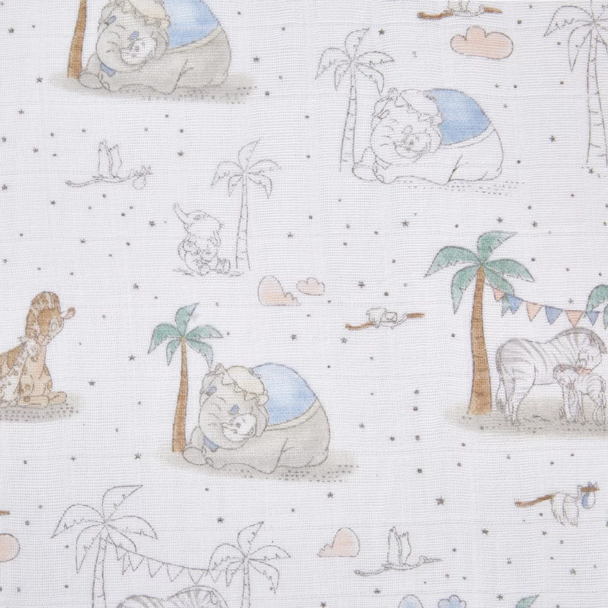 【my darling dumbo】MUSLIN SNAP BIBS : 3-PACK（ディズニー スタイ 3枚セット）
