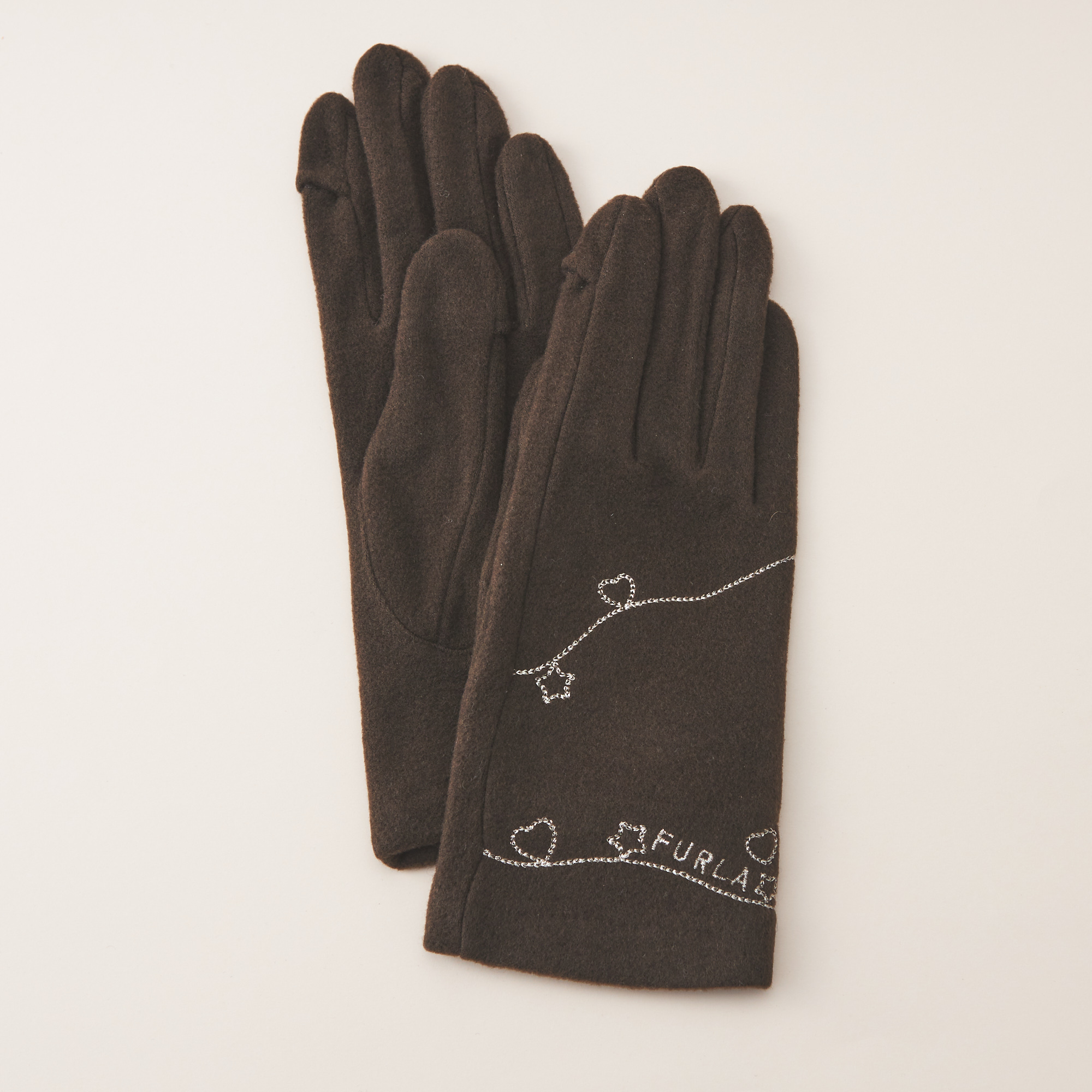 ハート・星刺繍手袋