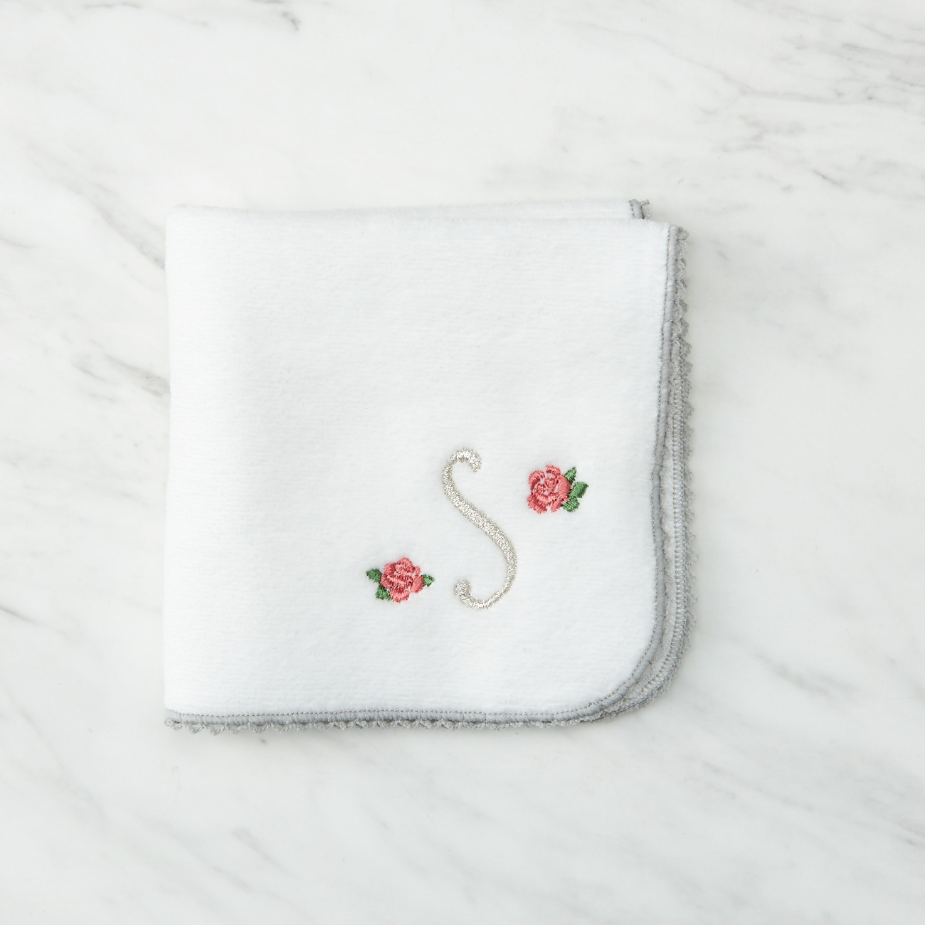 【カラバリ商品】ミッフィーキーチェーンとイニシャルハンカチ