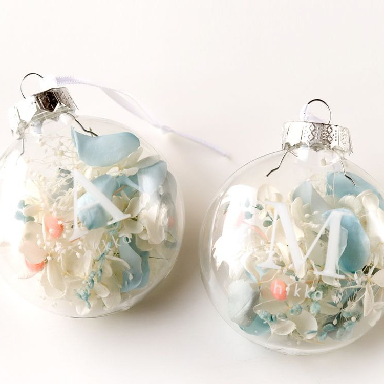 【ボックス付き】花言葉スタイ・ヘアバンド・グローブイニシャルセット