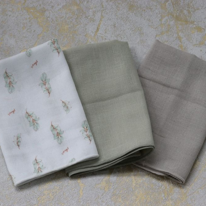 【ボックス付き】ガーゼ・入浴剤のセット