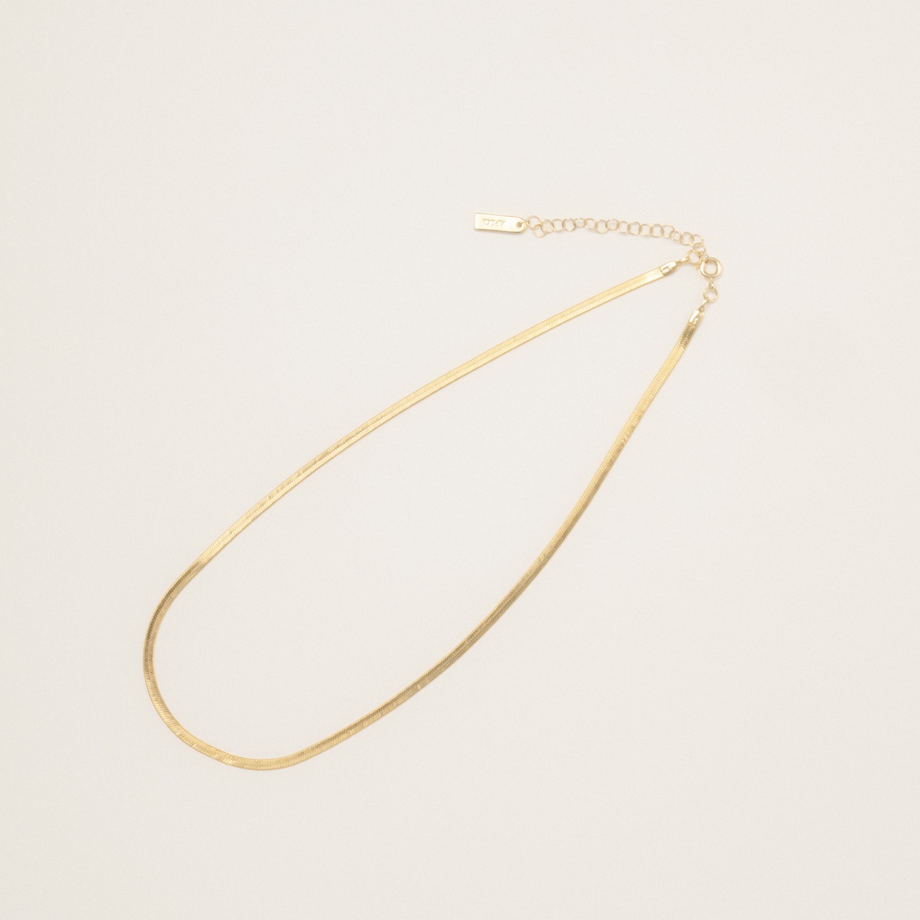 スネークチェーンネックレス