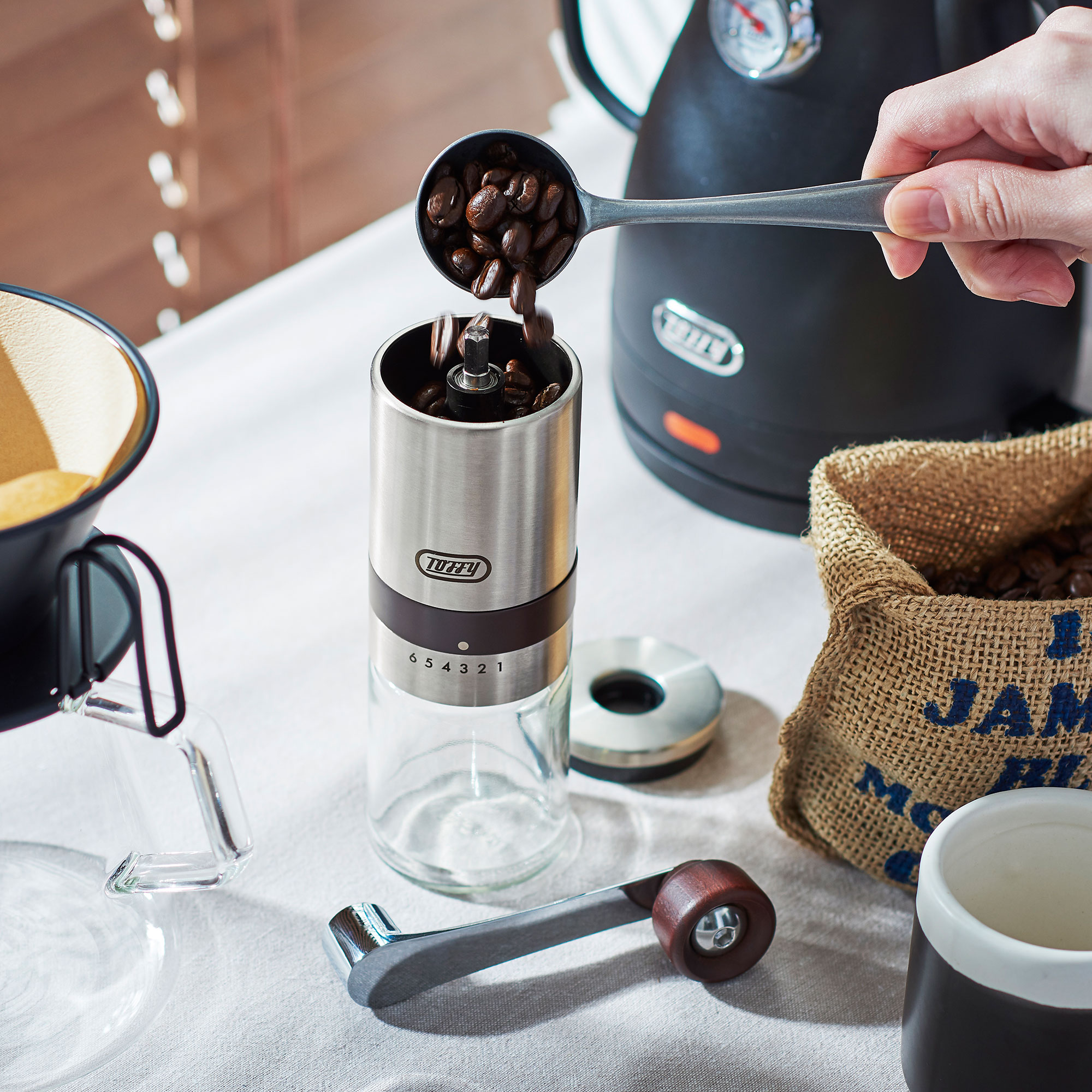 ハンドセラミックコーヒーミル