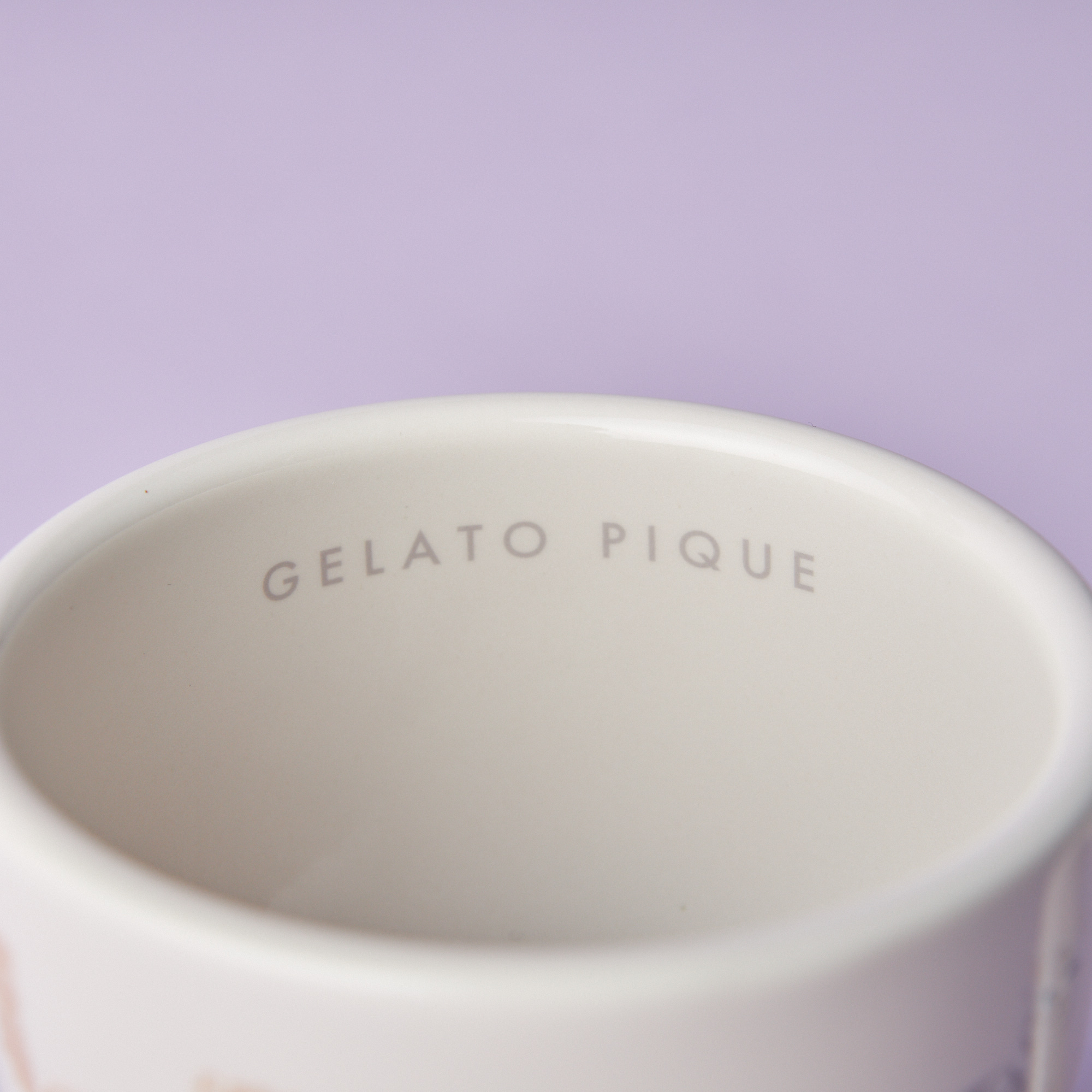 【WOMEN】キャット柄ハンドタオル＆モチーフ柄マグカップセット