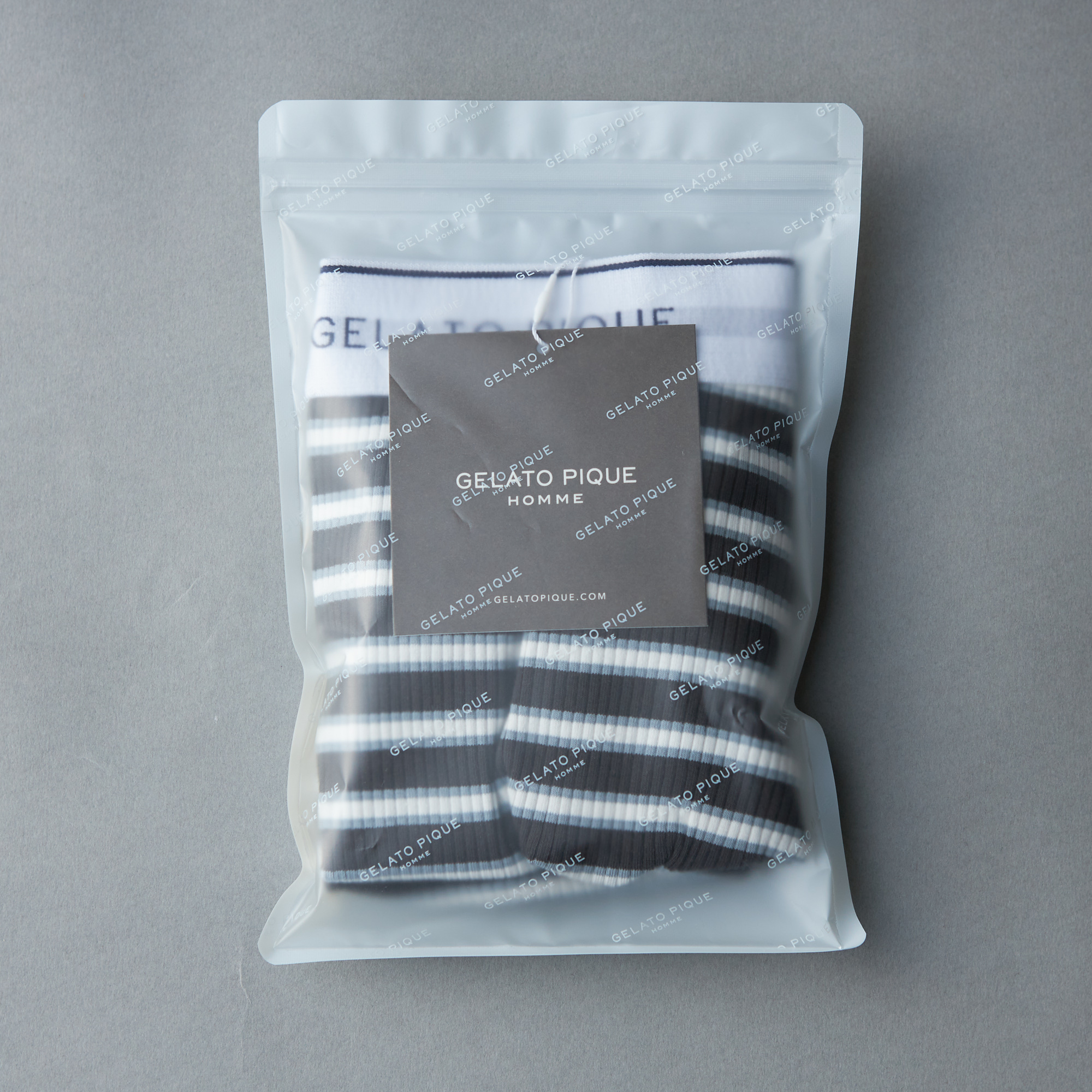 【HOMME】マルチボーダー　ボクサーパンツ