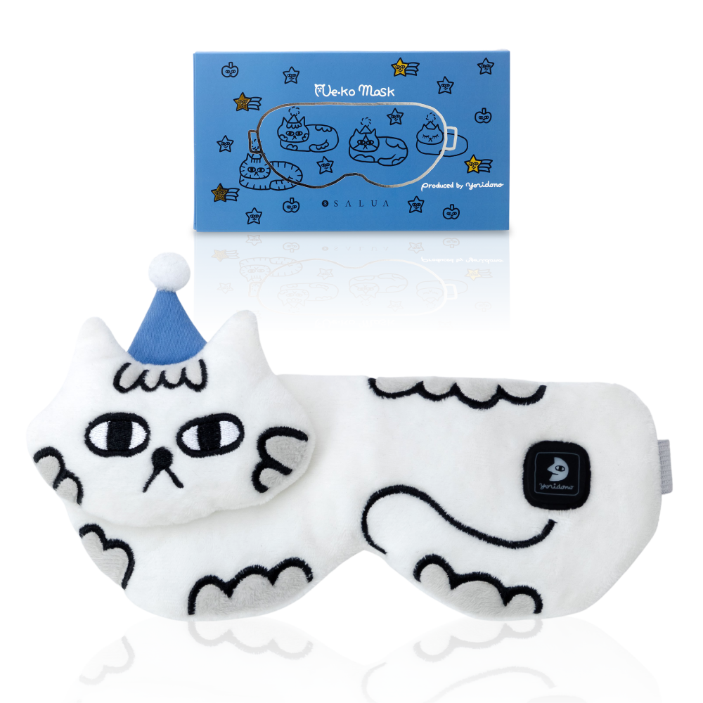充電式ホットアイマスク 限定デザイン Neko ver【充電式だから好きなだけ気持ち良い】