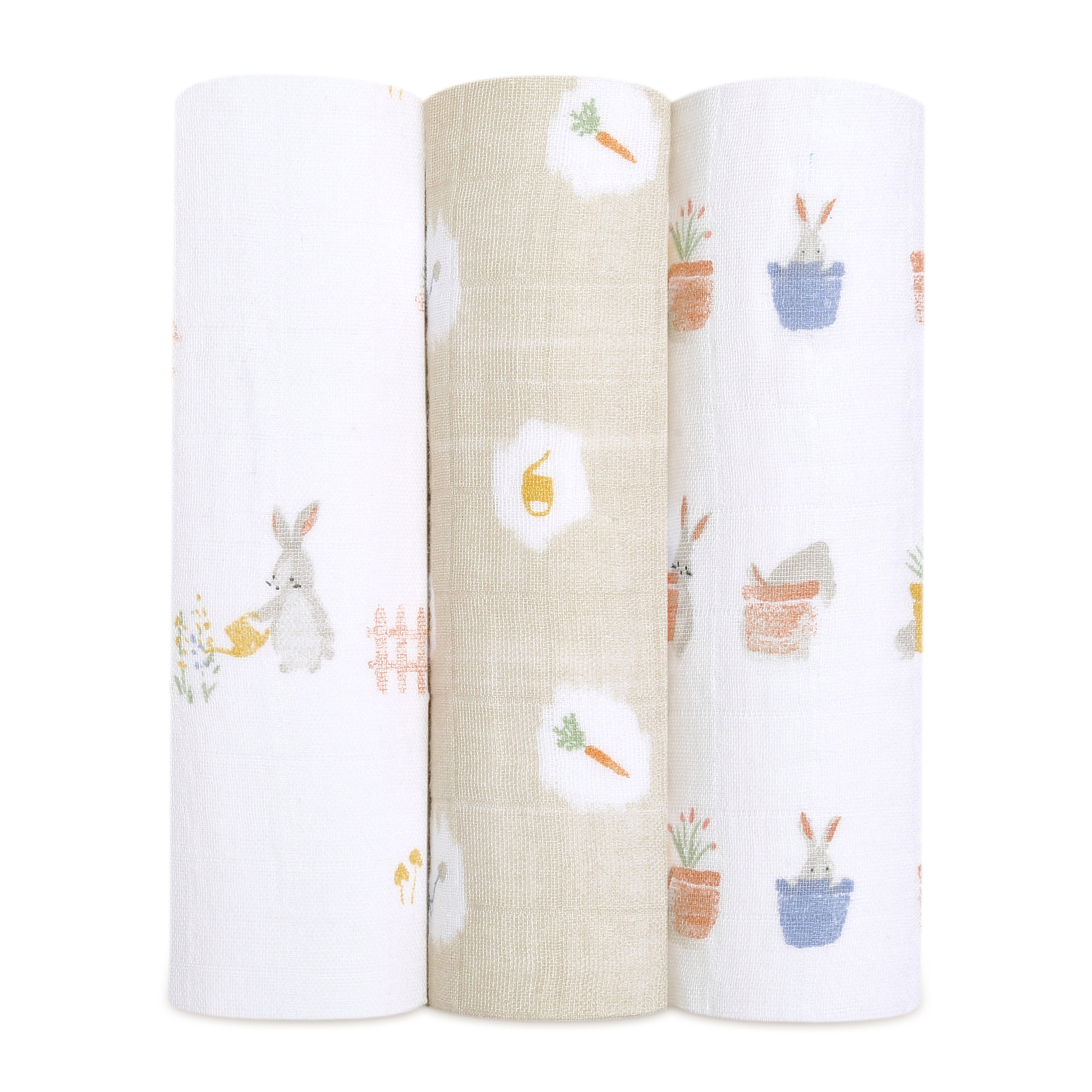 aden+anais クラシックスワドル ３枚入り イヤーオブラビット】クラシックスワドル3枚入り | aden+anais