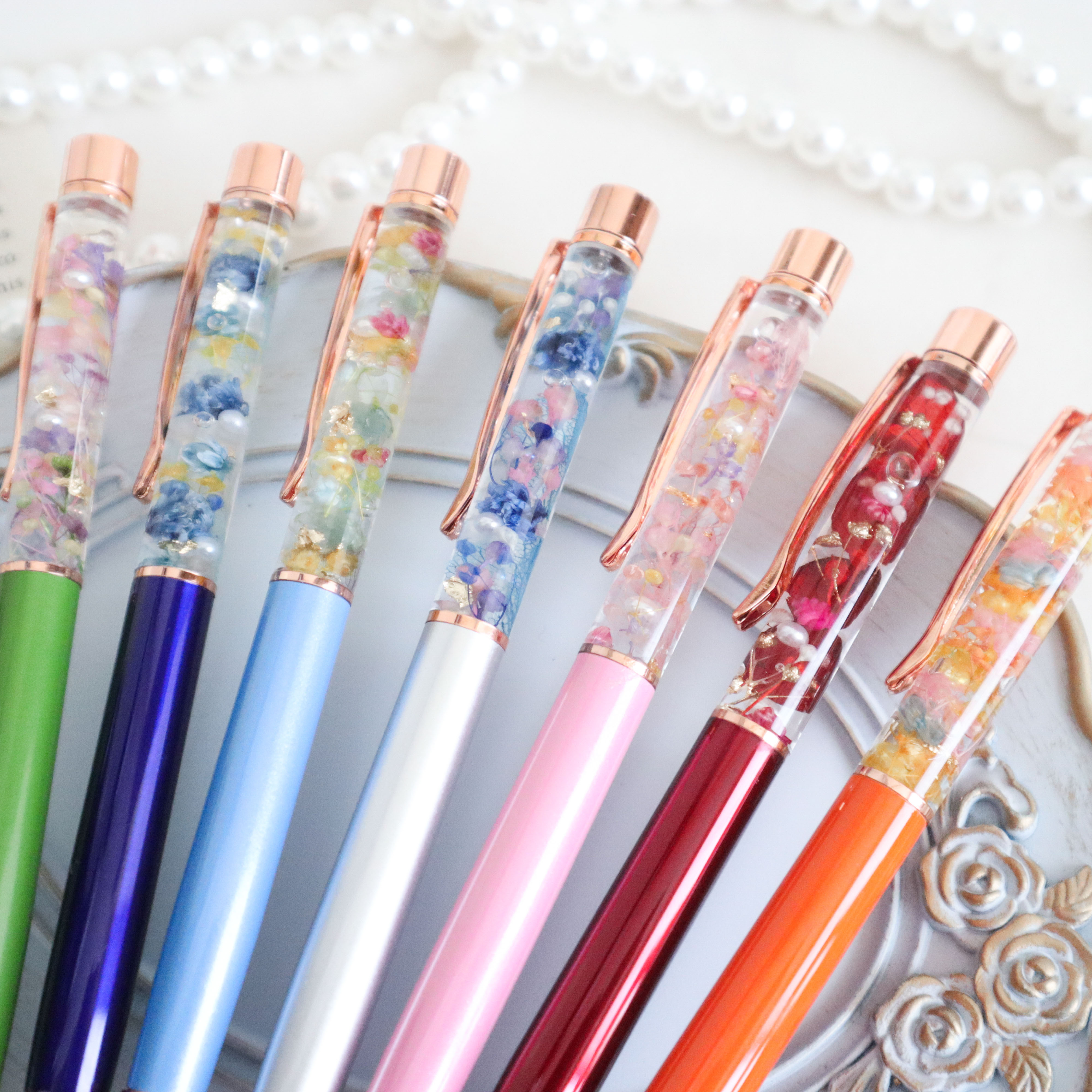 【名入れギフト】ハーバリウムボールペン