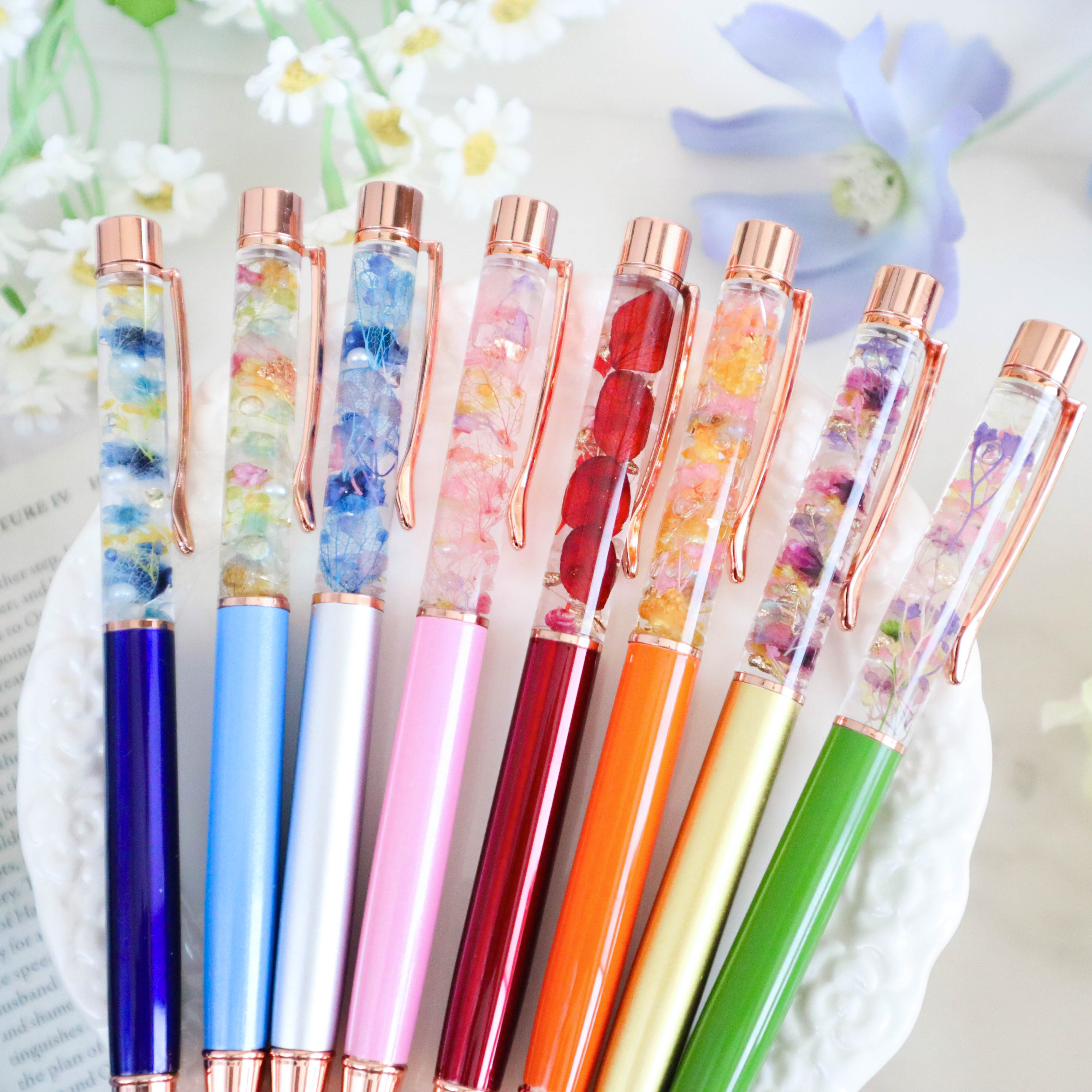 【名入れギフト】ハーバリウムボールペン
