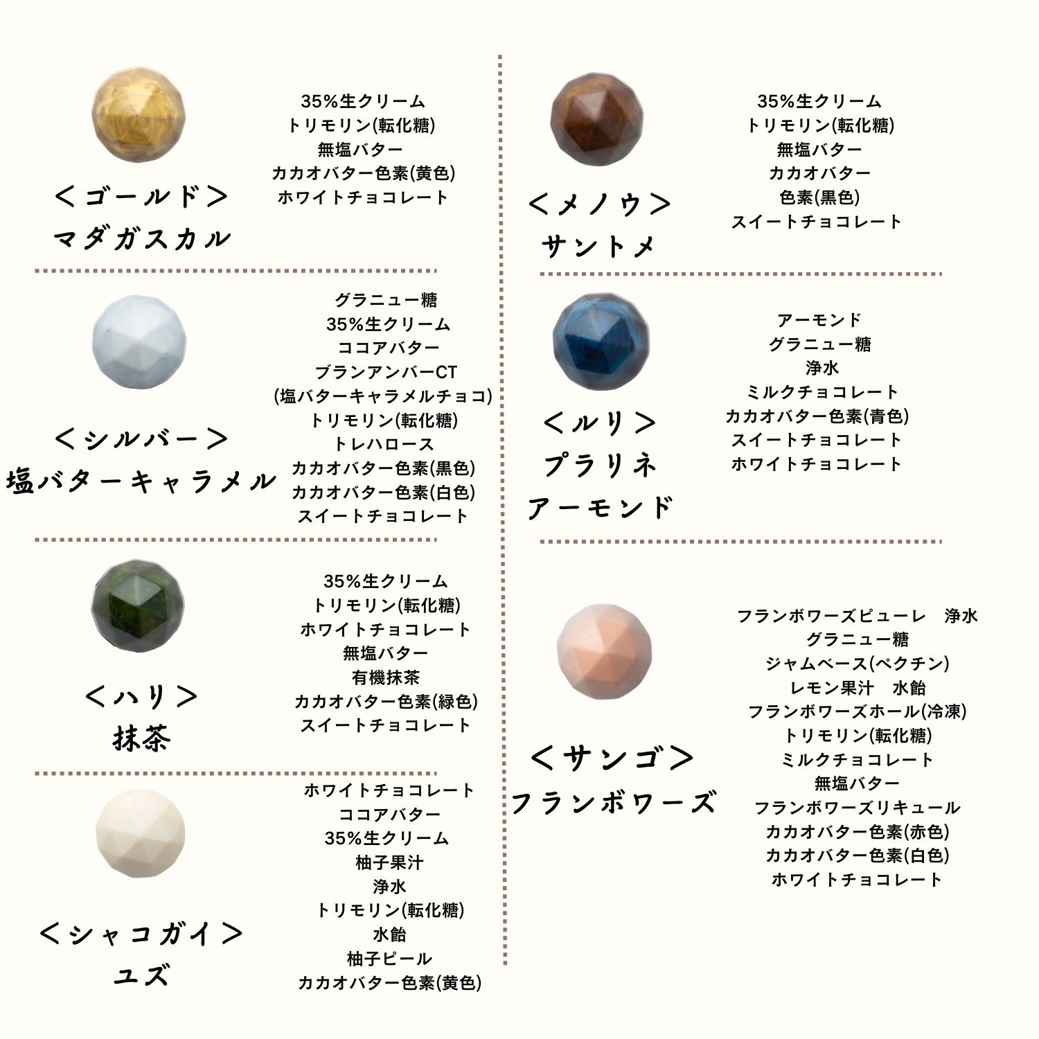 西陣織インテリアボックス＜七宝チョコ7つ＞ 