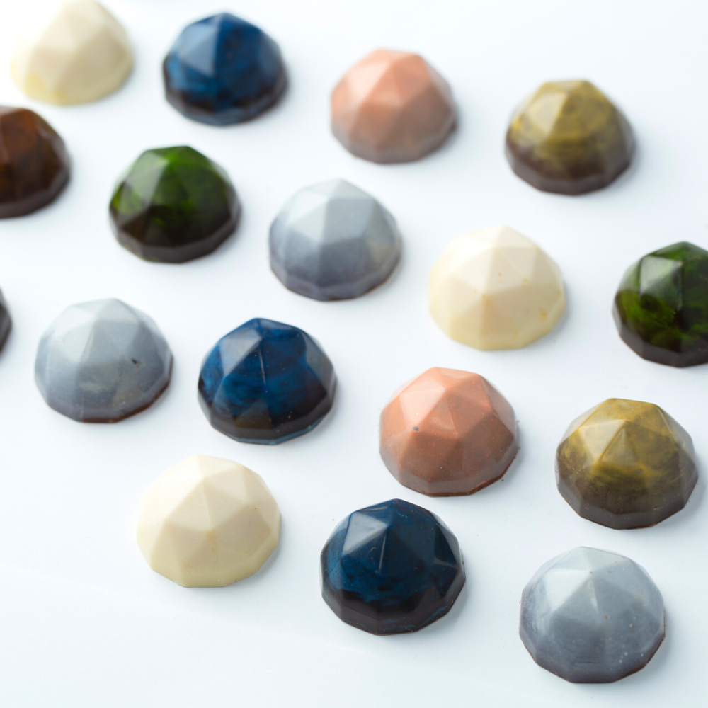西陣織インテリアボックス＜七宝チョコ4つ＞内箱つき
