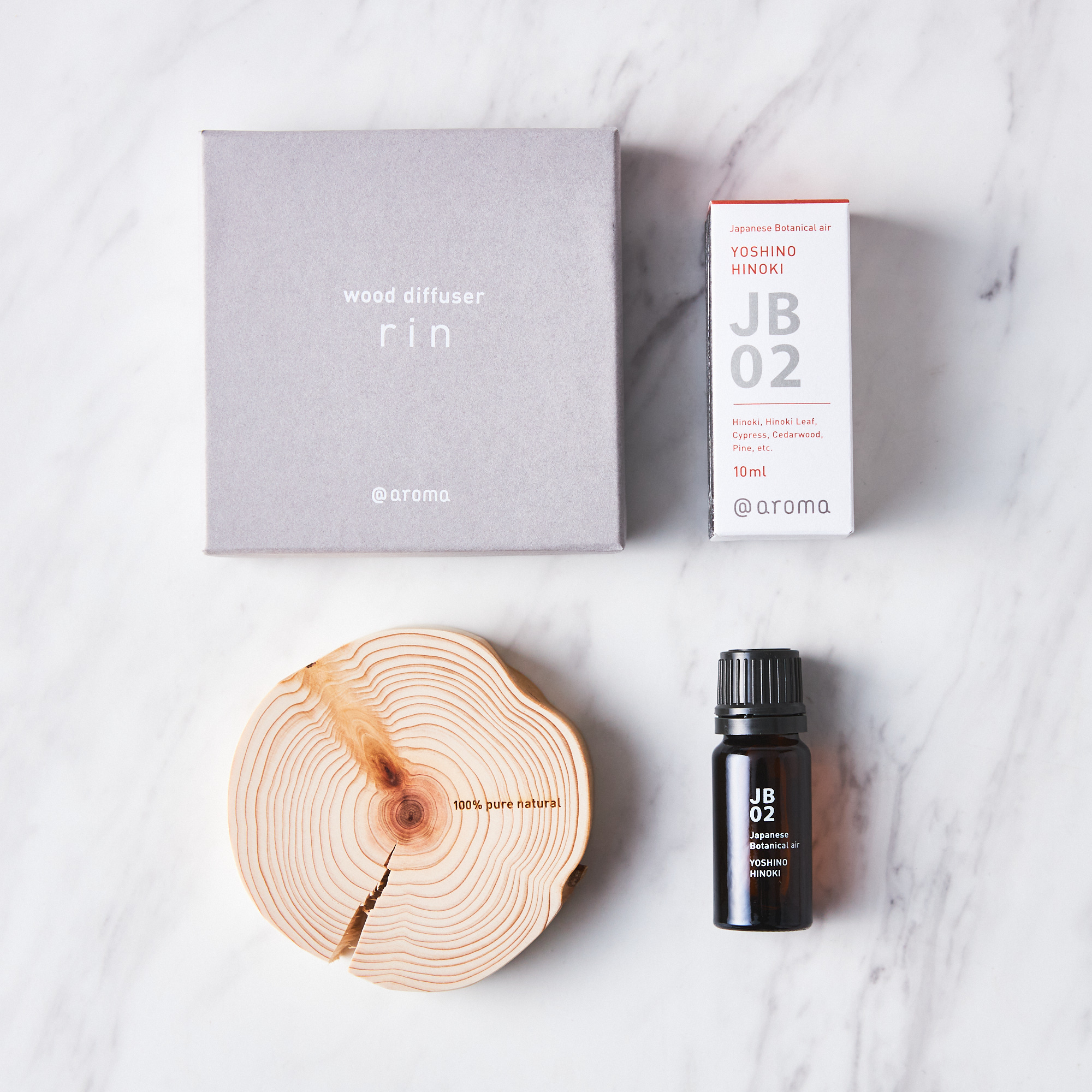 ウッドディフューザー リン オイルセット