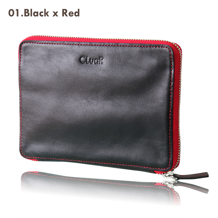 【名入れ可】本革 ガジェットポーチ 小型ポーチ コンパクト (LR0047)