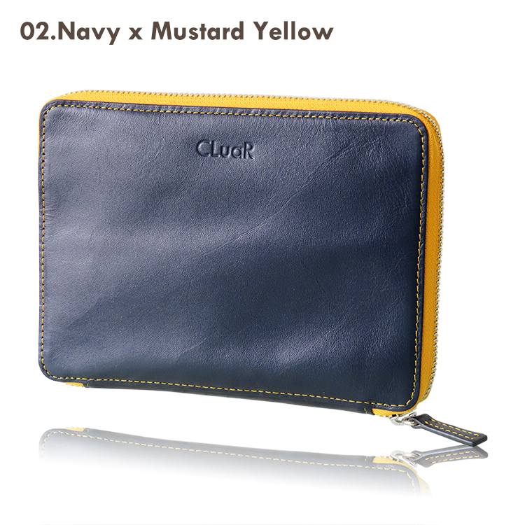 【名入れ可】本革 ガジェットポーチ 小型ポーチ コンパクト (LR0047)