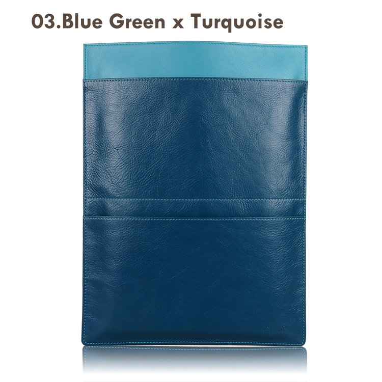 【名入れ可】本革 ノートパソコンケース スリーブケース スリップイン 薄型13.3インチまで (LR0049)