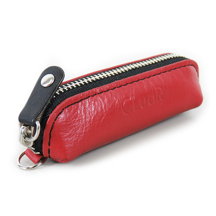本革 ミニコインケース キーホルダーに付けられる小銭入れ (LR0046)