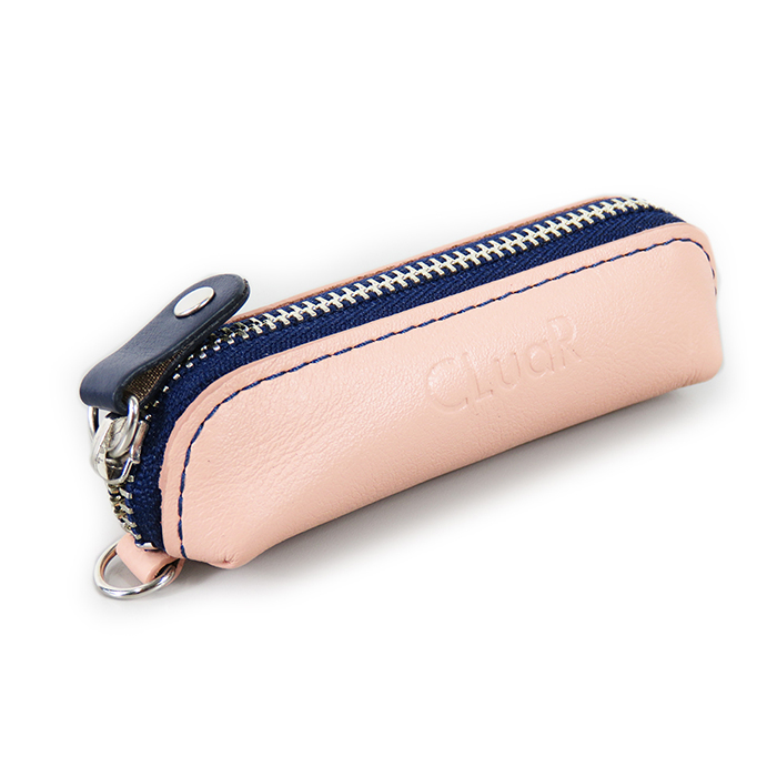 本革 ミニコインケース キーホルダーに付けられる小銭入れ (LR0046)