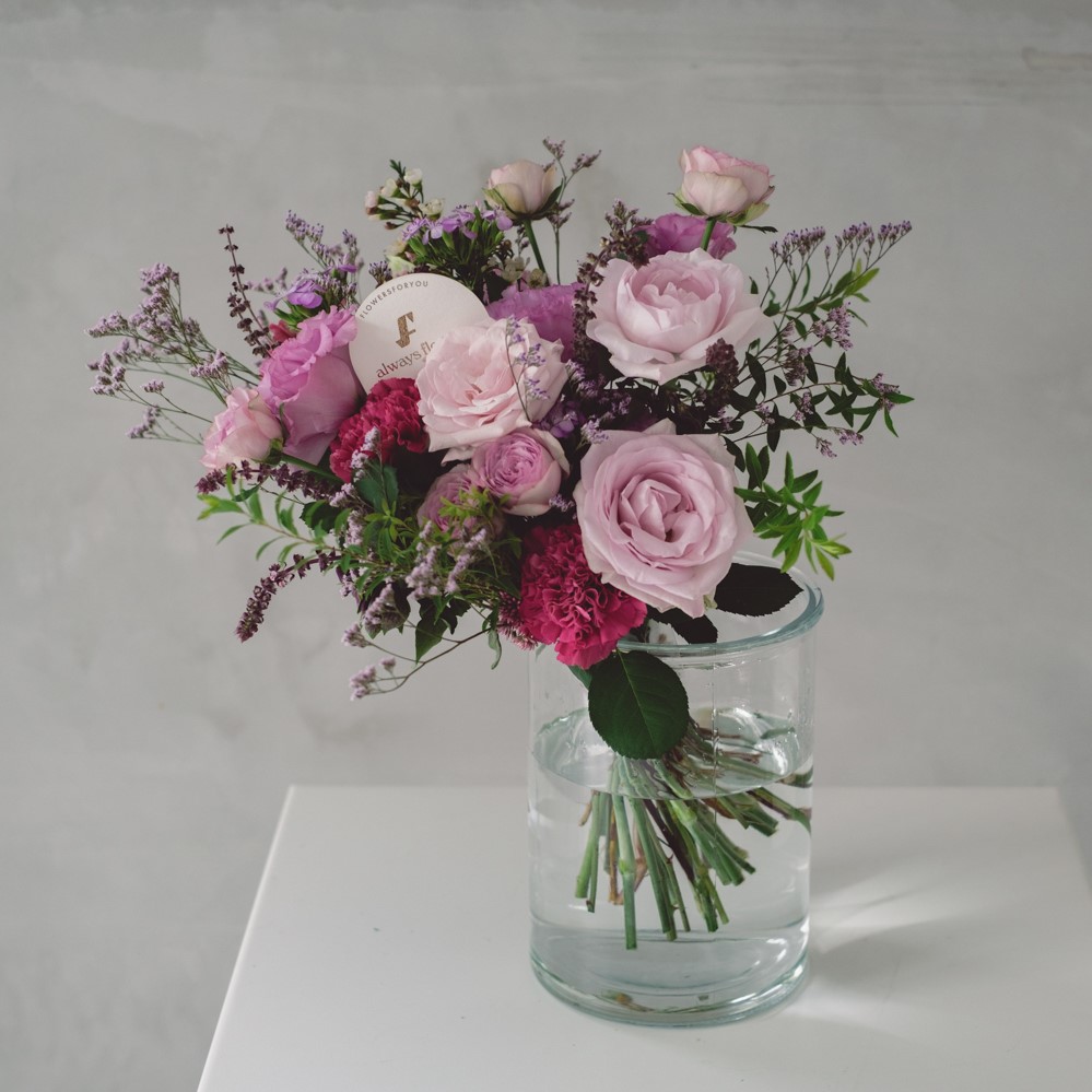 Message Bouquet／メッセージブーケ　生花・花束／パープル