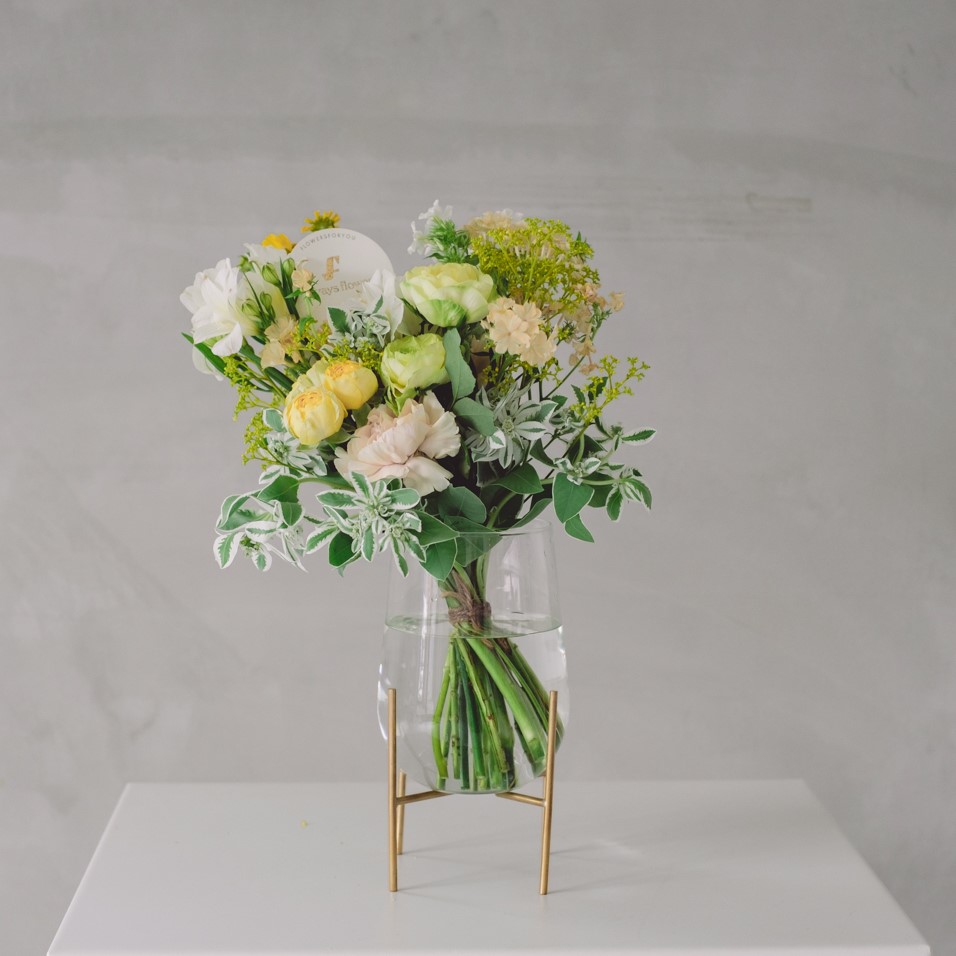 Message Bouquet／メッセージブーケ　生花・花束／イエロー