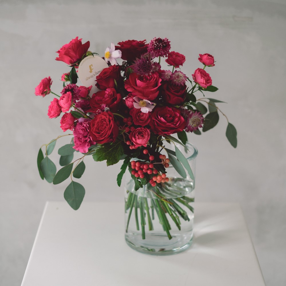 Message Bouquet／メッセージブーケ　生花・花束／レッド