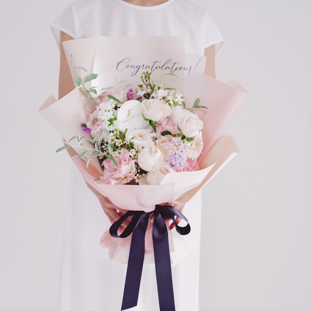 Message Bouquet／メッセージブーケ　生花・花束／ピンク