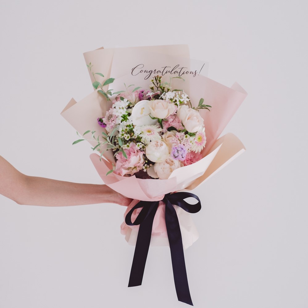 Message Bouquet／メッセージブーケ　生花・花束／ピンク