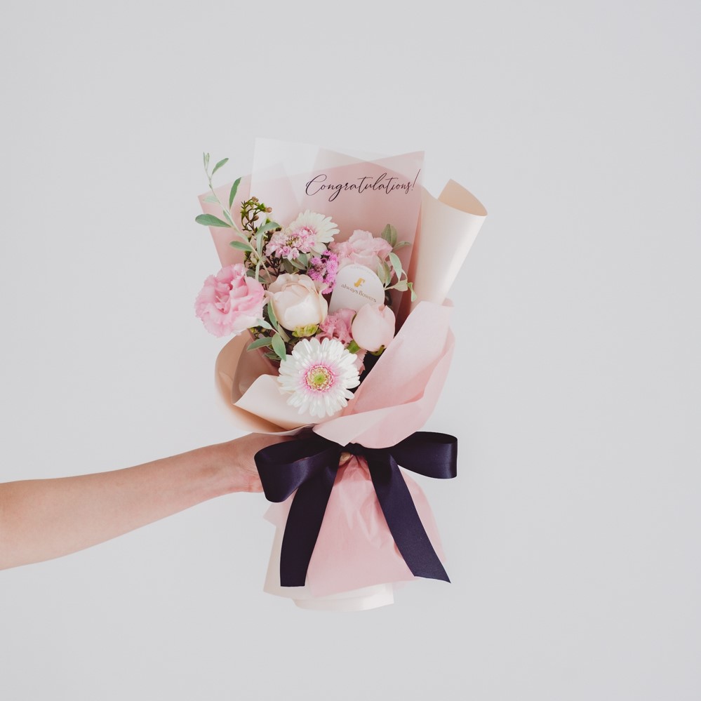 Message Bouquet／メッセージブーケ　生花・花束／ピンク