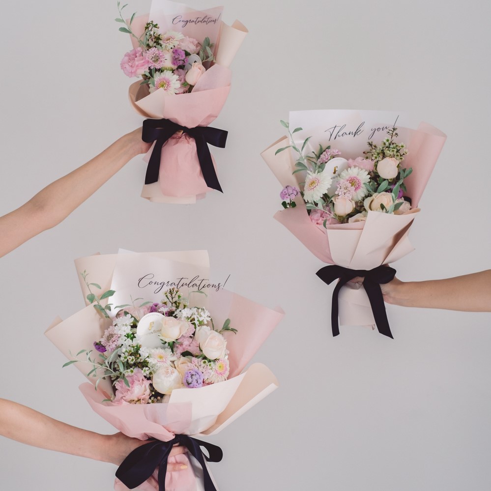 Message Bouquet／メッセージブーケ 生花・花束／ピンク | Always