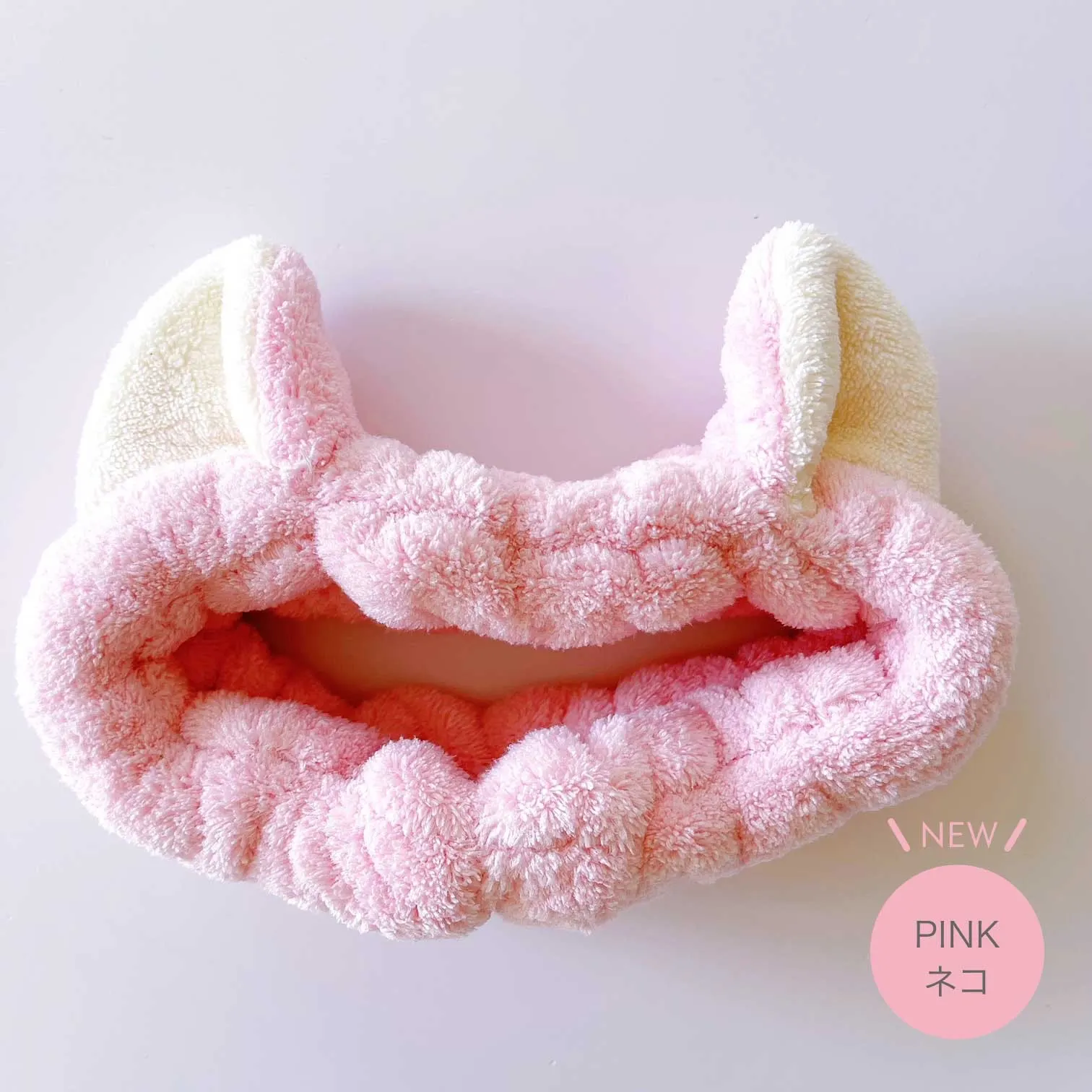 【猫好きに贈る】フラワーソープ&ネコみみヘアバンドセット