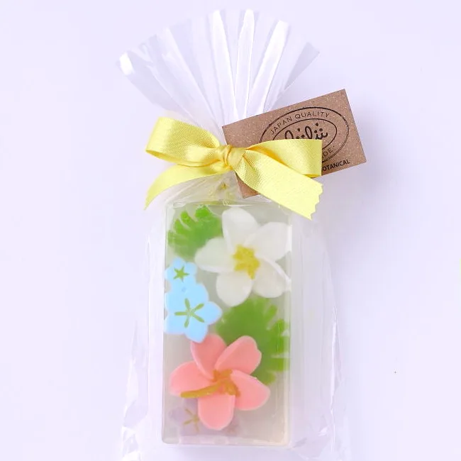 【猫好きに贈る】フラワーソープ&ネコみみヘアバンドセット
