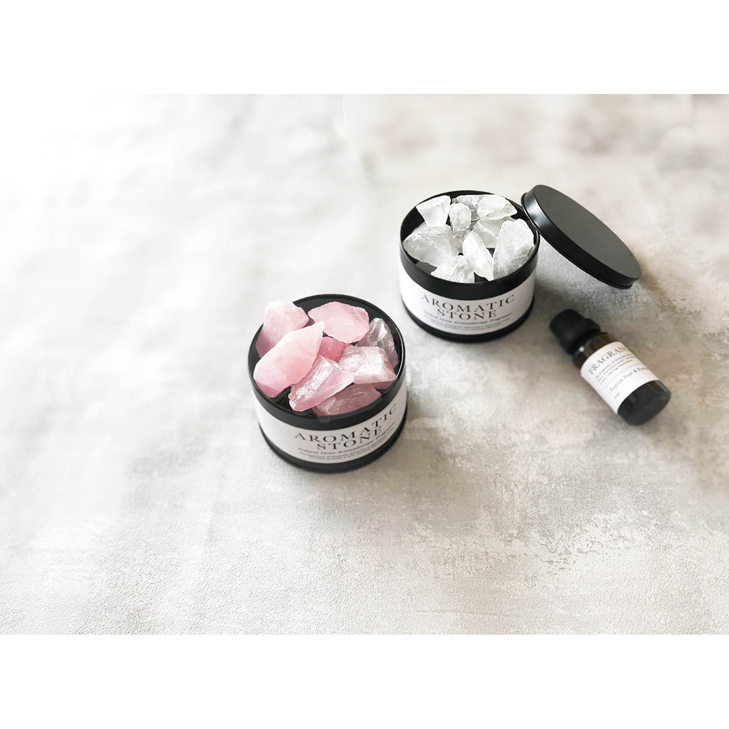 宝石石鹸&天然石を使ったアロマティックストーンセット