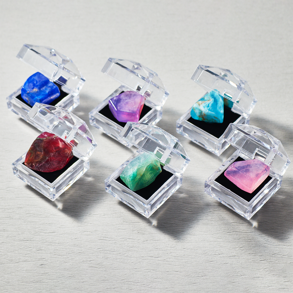 宝石石鹸&天然石を使ったアロマティックストーンセット