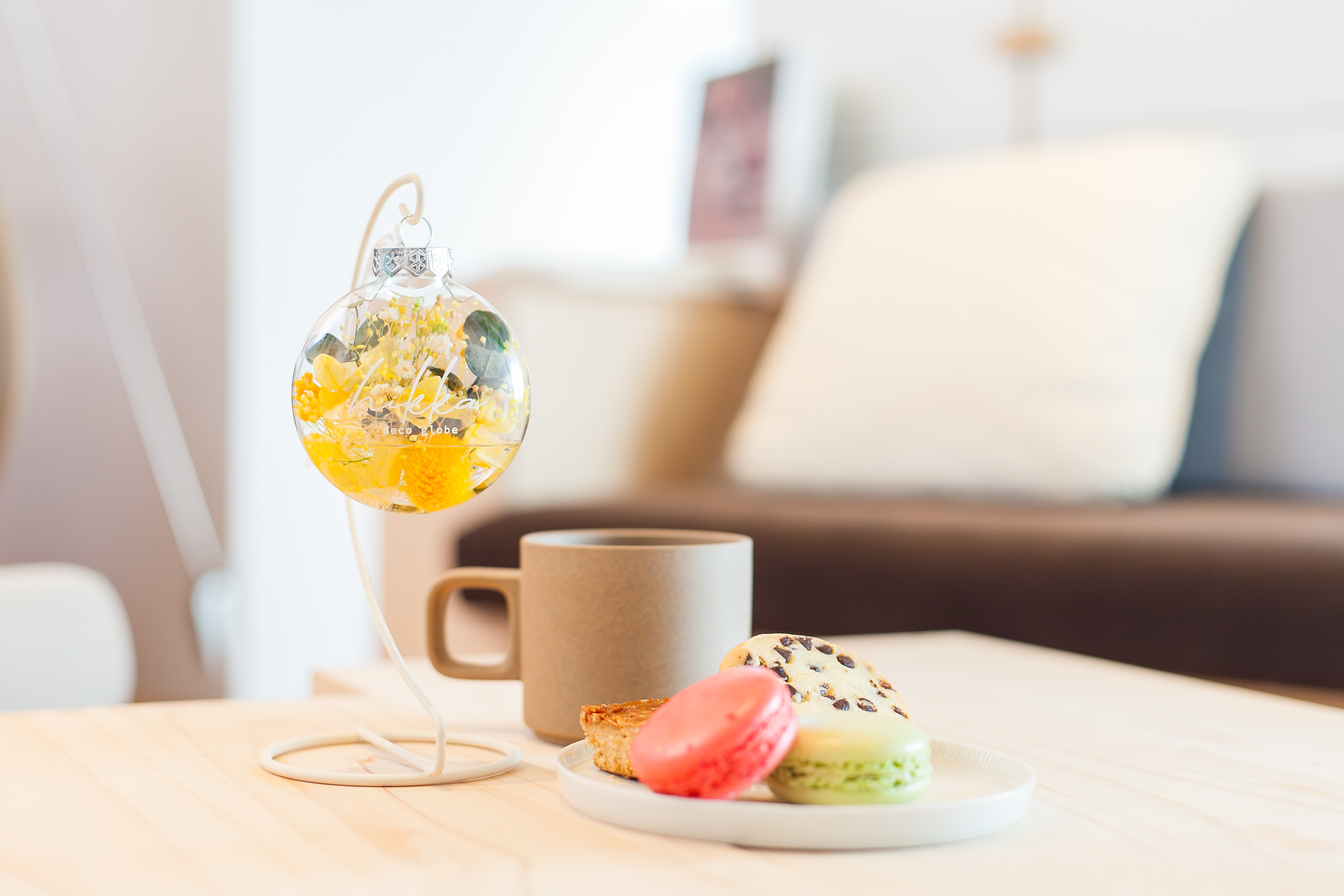 【還暦祝いにおすすめ】宝石石鹸 & ドライフラワーオーナメントセット