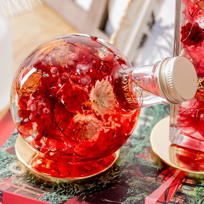 【還暦祝い・名入れ】フラワリウム＆還暦テディベアセット