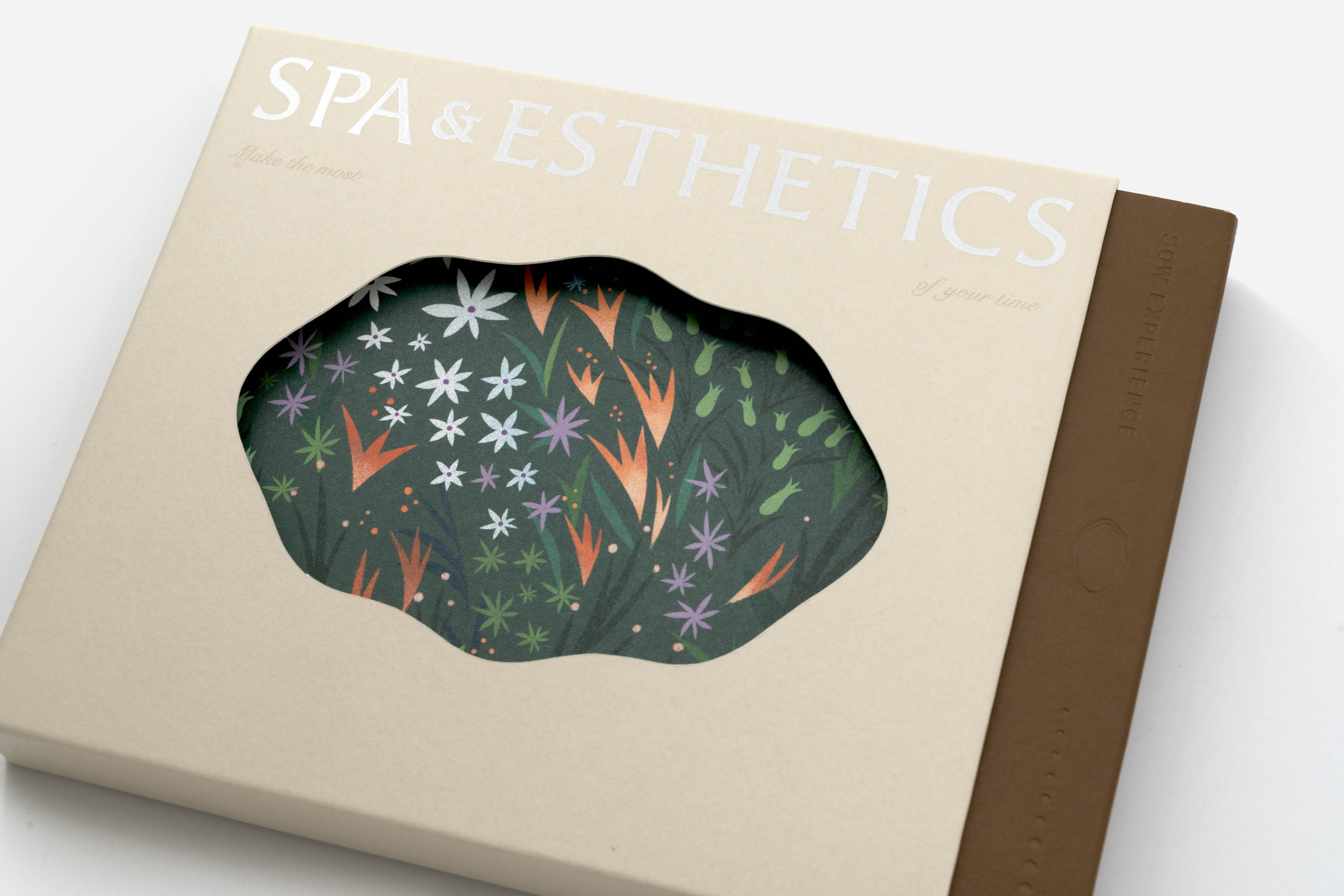 個室スパ&エステチケット関東版 + 花束ハンドタオル