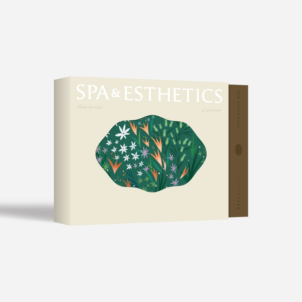 個室スパ&エステチケット関東版 + 花束ハンドタオル