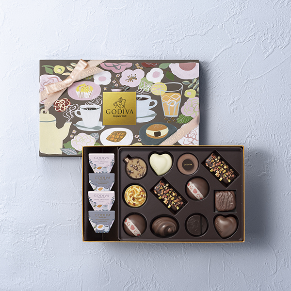 【ホワイトデーシーズン限定！】ゴディバ カフェ アソートメント （16粒入）