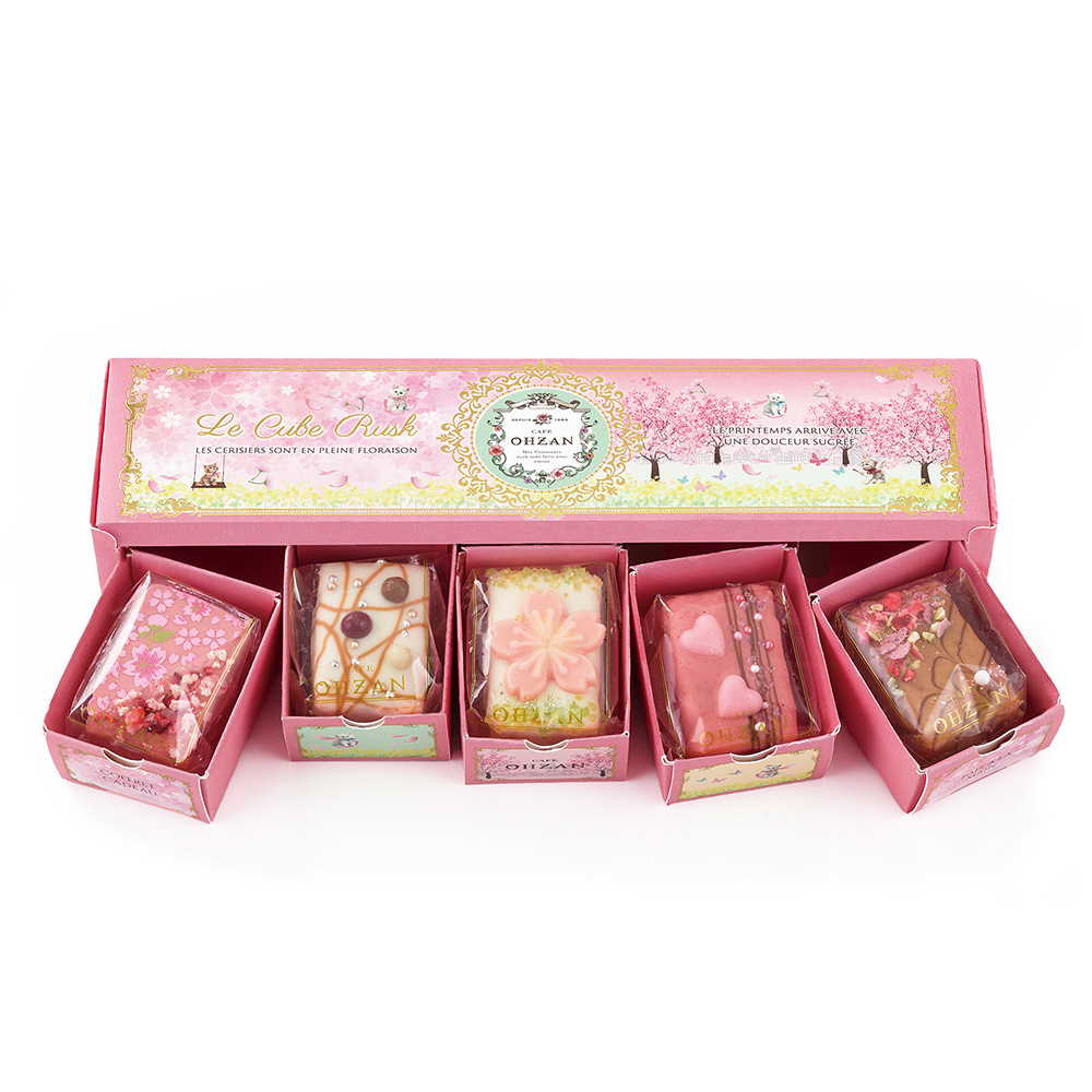 【数量限定】キューブラスク5個入 セゾンデフルール