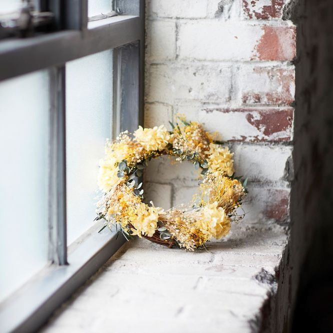 ボタニカルリースL ミモザ