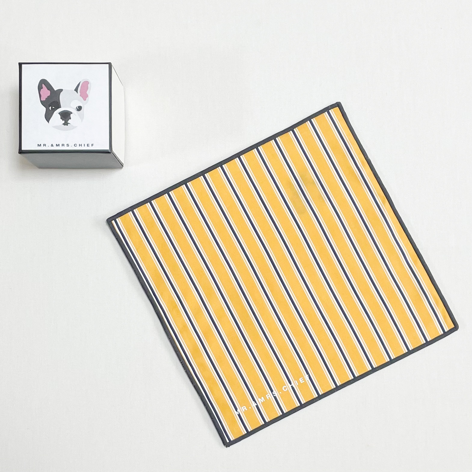 【名入れ/ギフトBOX】ボールペン＆タオルハンカチ（イヌ）セット【タンプ限定】