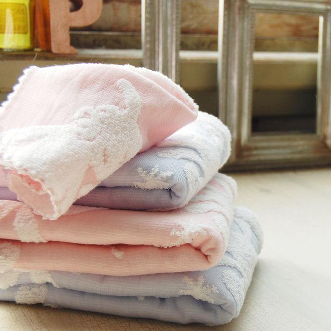 【名入れギフト】マカロンバスタオル・ハンカチセット