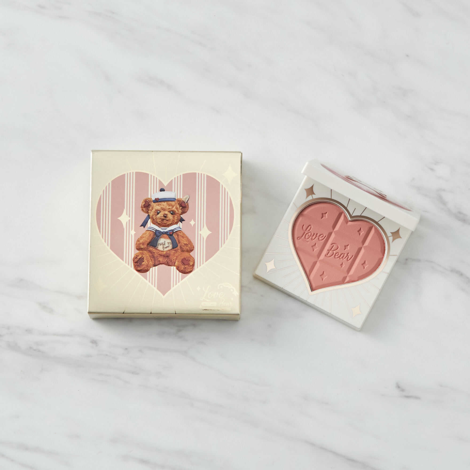 【BOX入】ベアチークと大人気ストロベリーリップ