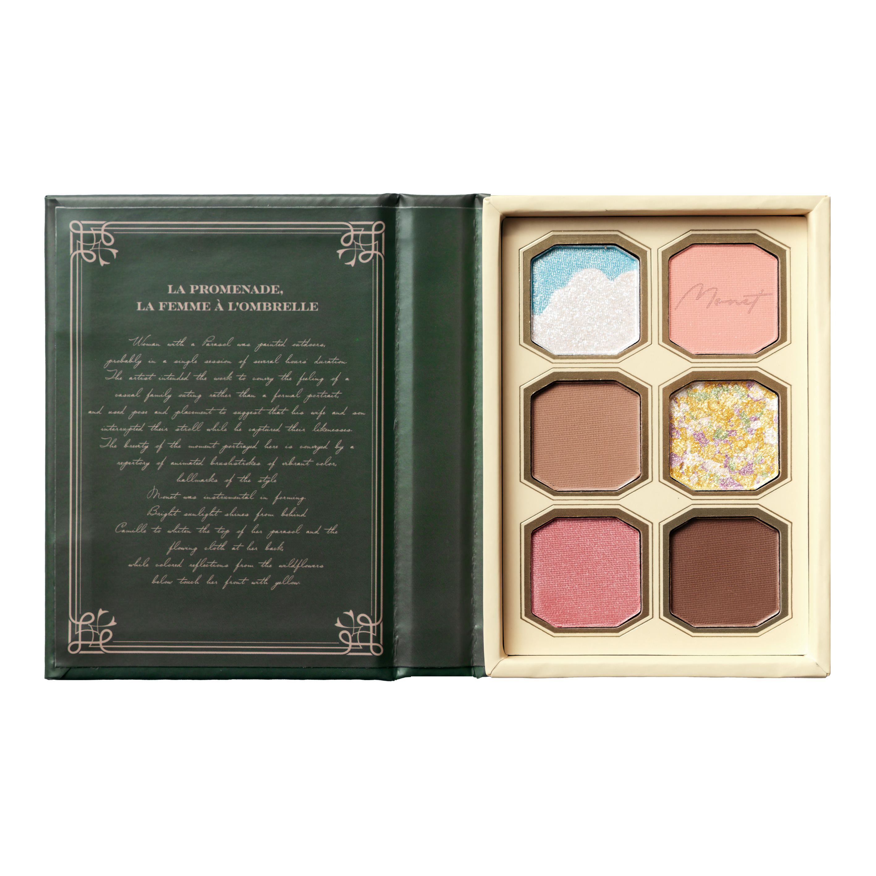 絵画アイシャドウパレット モネコンプリートボックス