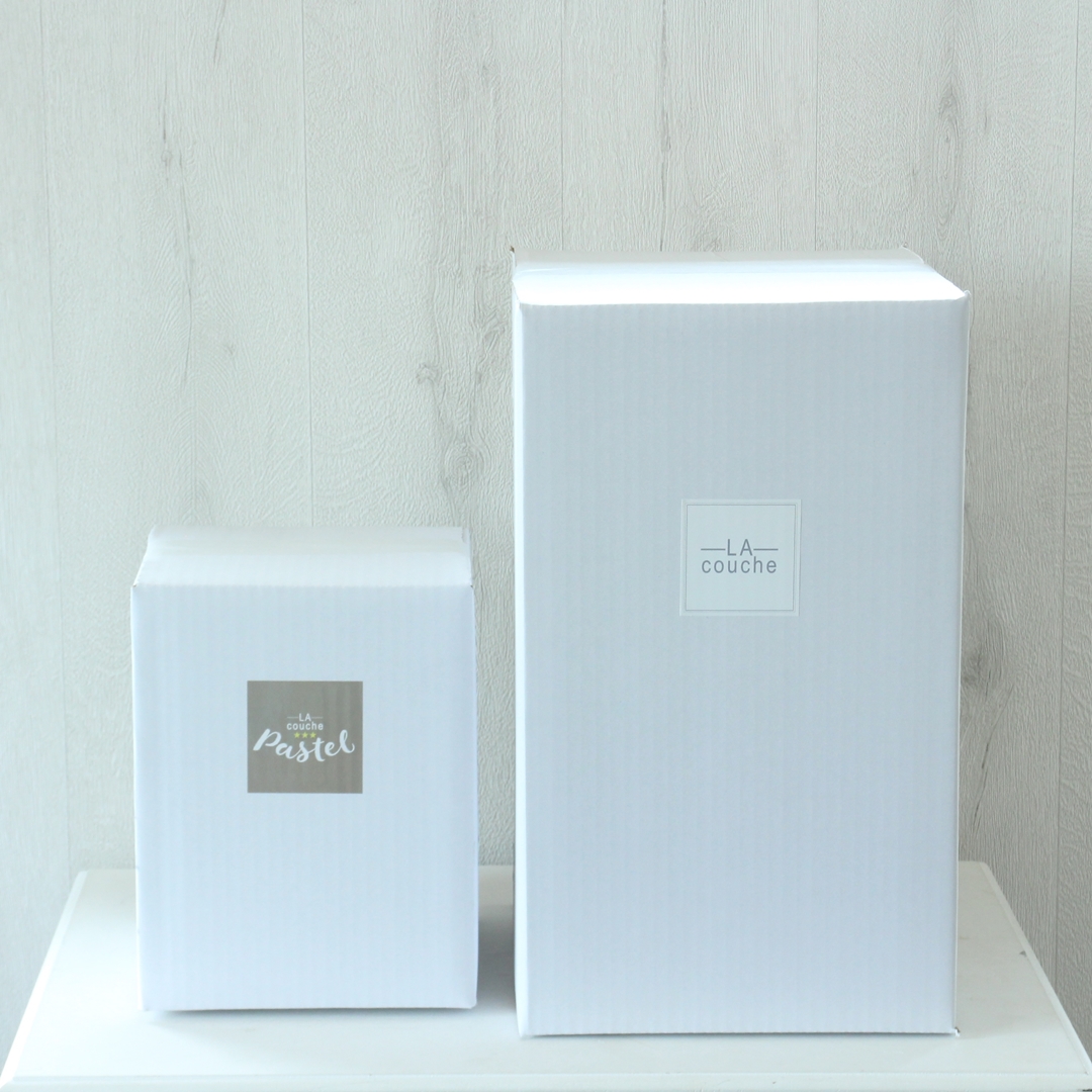 Kiko＋の木のアクセサリー付きオーガニックおむつケーキ1段／全5色